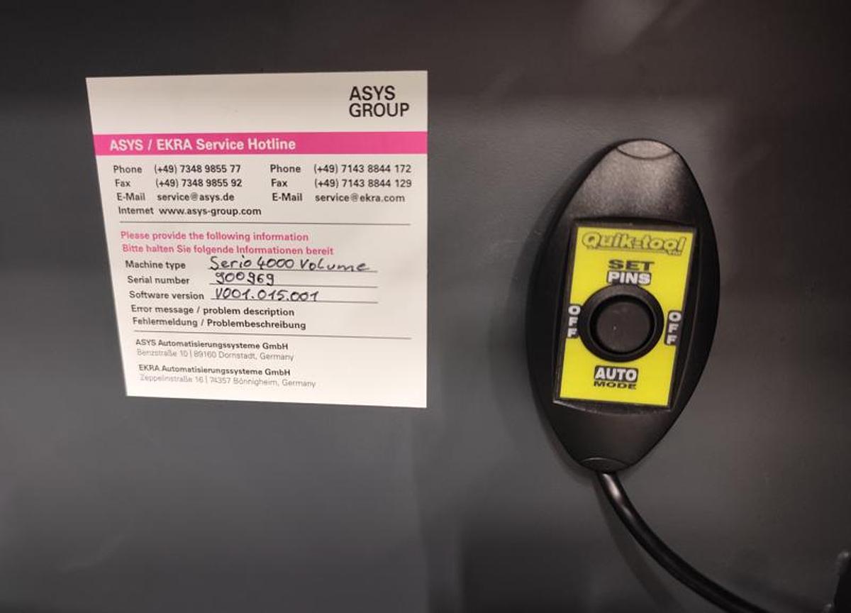 Used 2018 EKRA Serio 4000