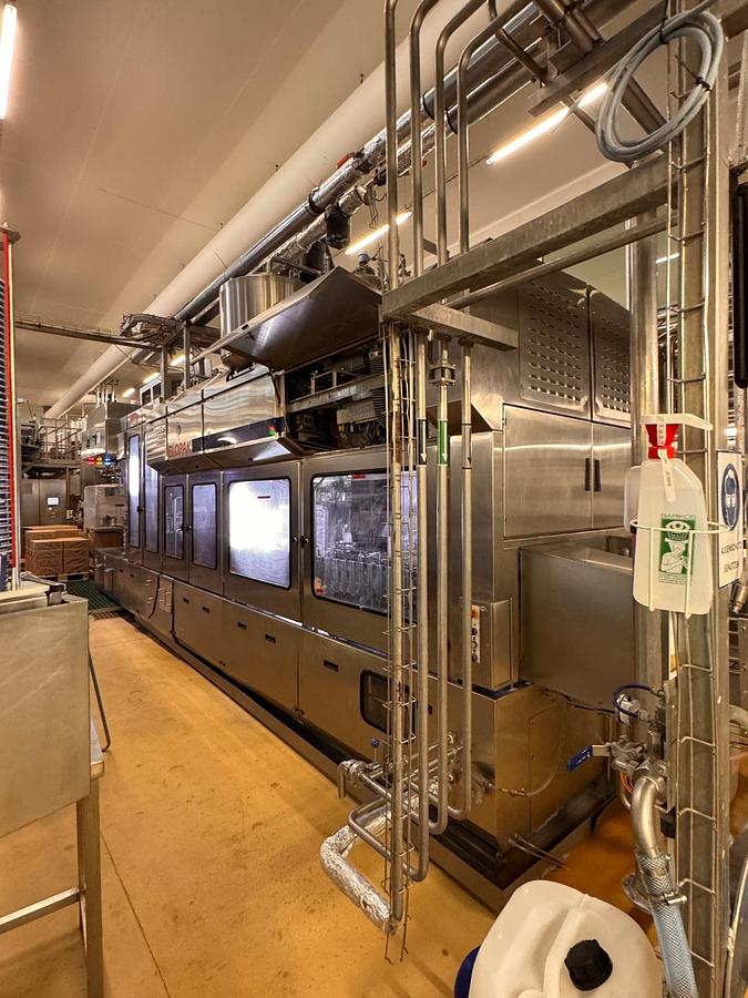Used Elopak Carton Filling and Packing Line