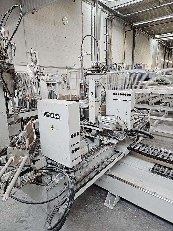 Used Schüco Production line for PVC/plastic windows