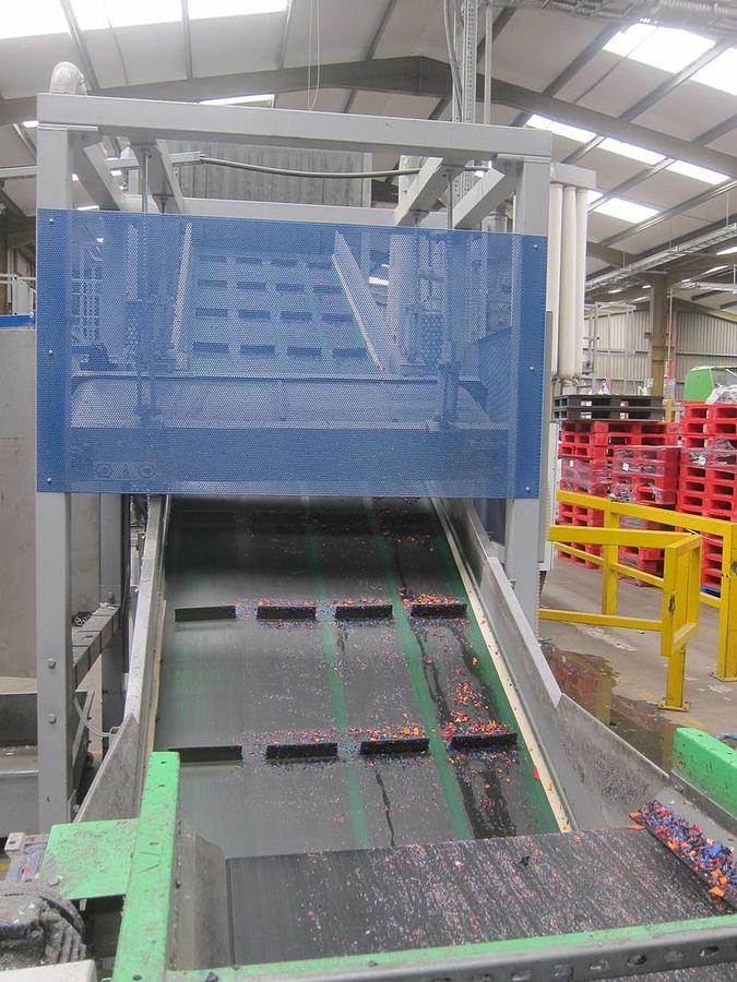 Used  Shred and Granulation line