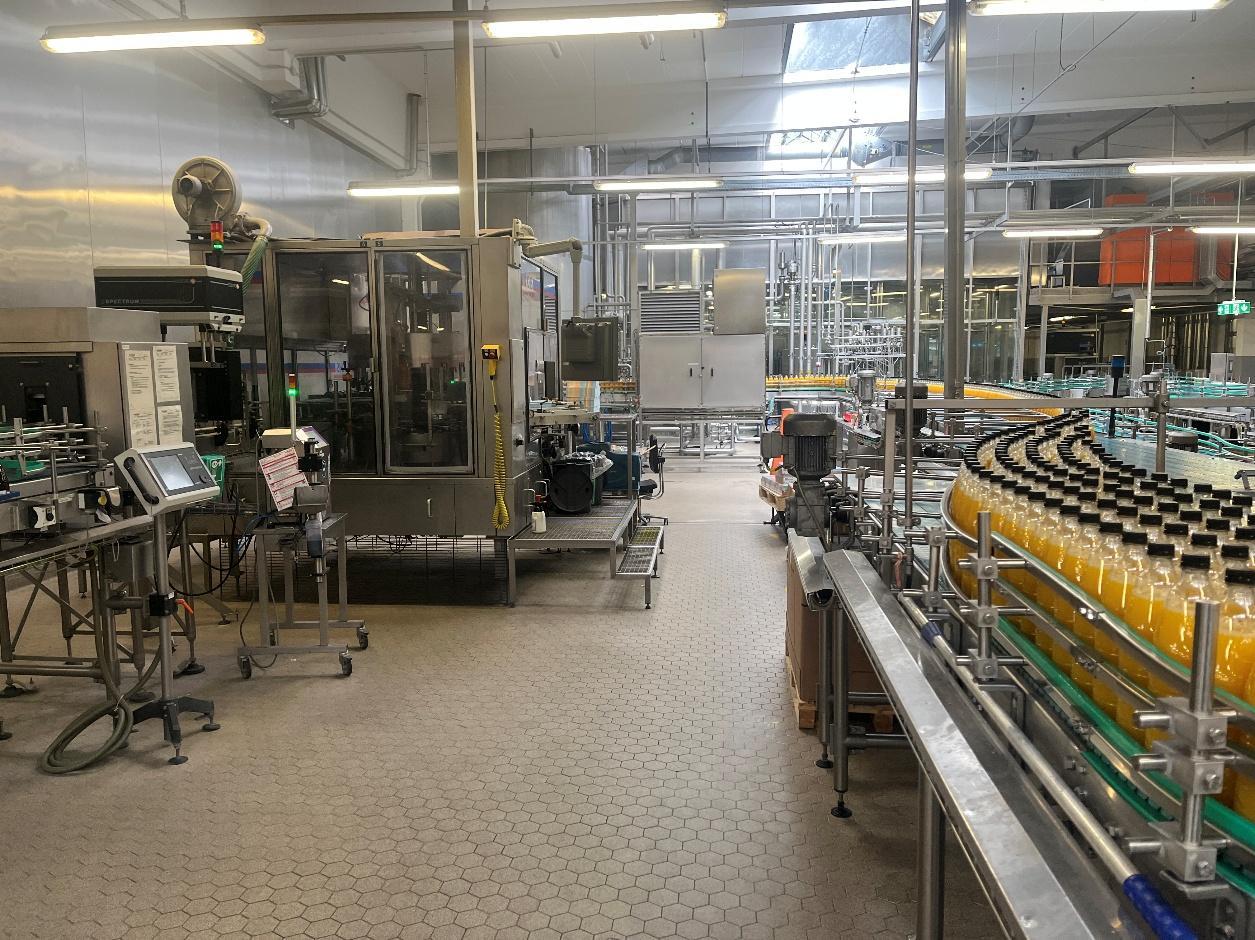 Used KHS Aseptic PET Bottling Line for Juices
