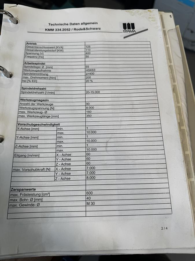 Used 2007 Stama MC 334