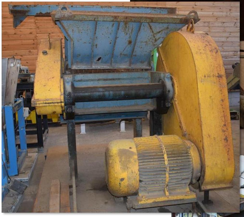 Used Industrial Material Shredder Nr. 2