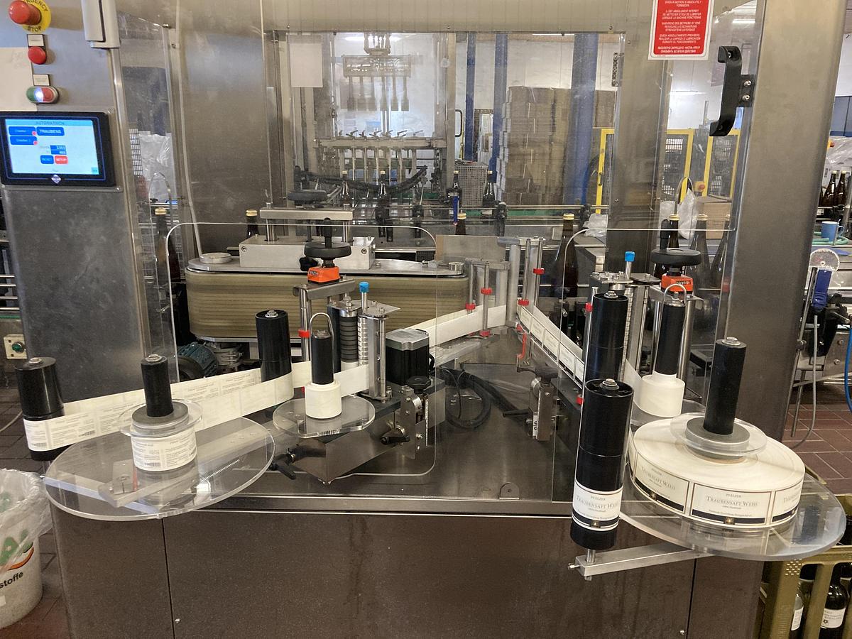 Used 2022 S.T.S. V500 Bottle Labeling Machine