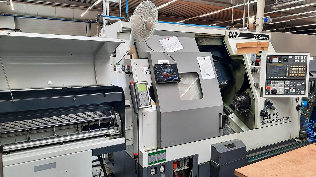 Used 2010 CMZ TC20-YS/800 Turning Center with Driven Tools