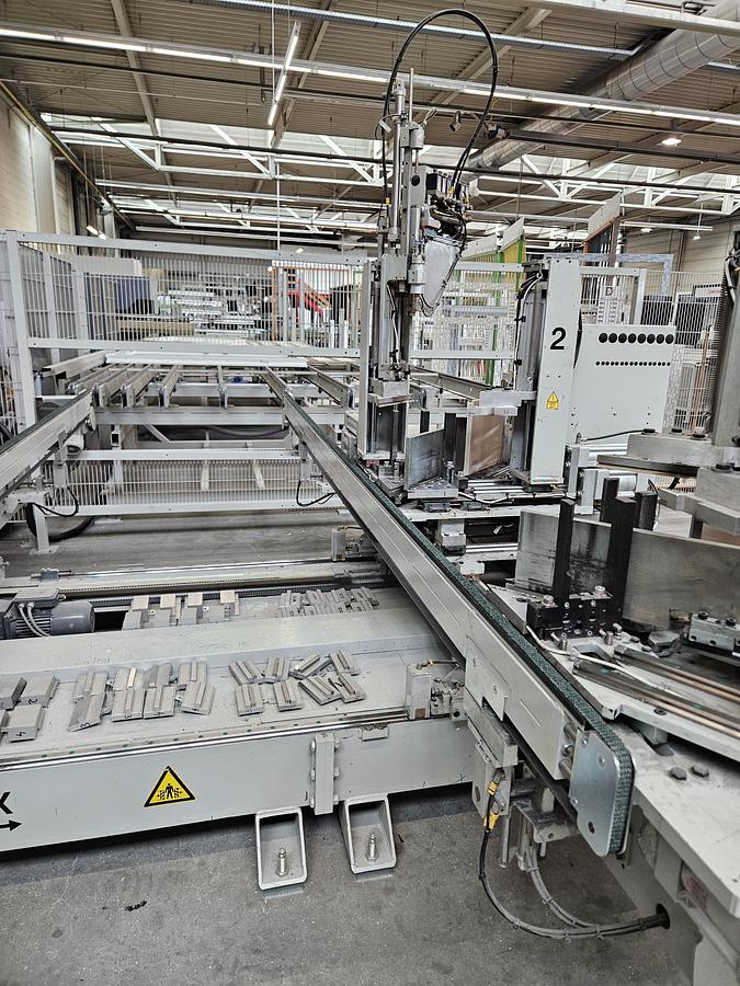 Used Schüco Production line for PVC/plastic windows