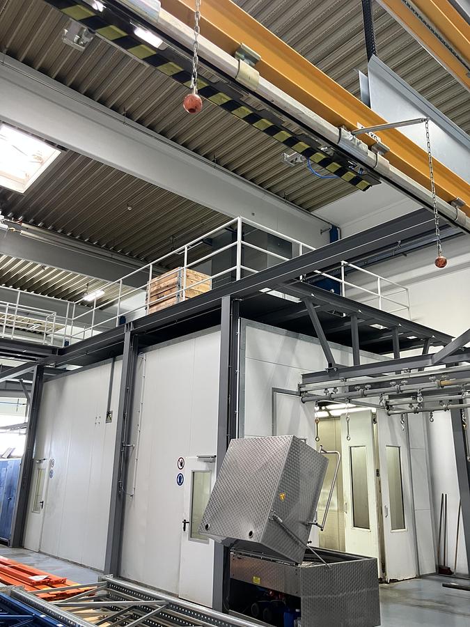 Used Hege / Walther Pilot Painting Plant
