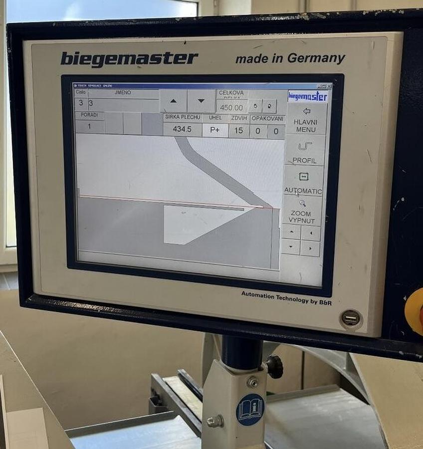 Used 2016 Sperr & Lechner Biegemaster BM 6,15