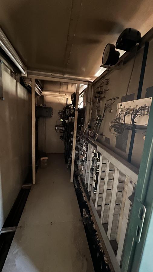 Used Bezner wood chip production line