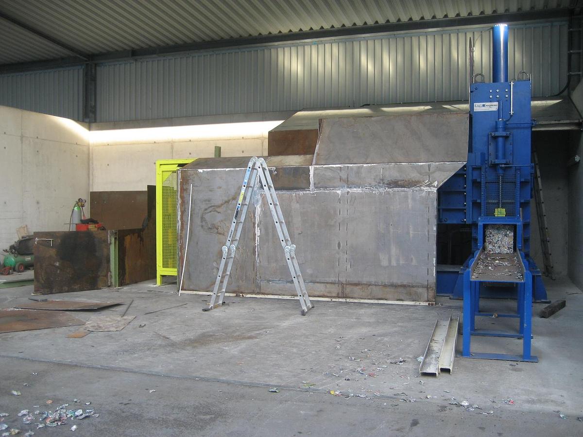 Used 2013 ATM Scrap Baler 40x40