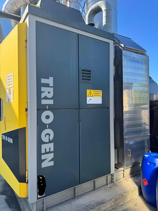 Used Triogen ORC turbine of 160 kW electrical and about 700 kW thermal