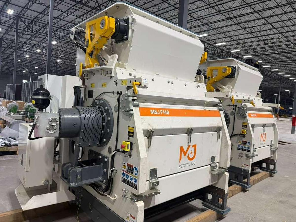 Used M&J F140 1S 200H1 Shredder
