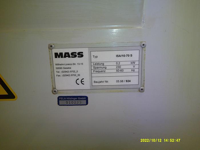 Used 1996 Mass Igel IS/5-7