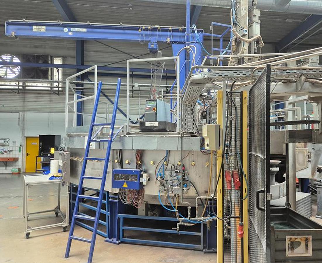 Used Glass Bending Furnace System 