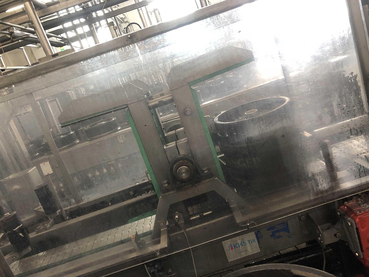Used KEG Washing, Filling and Palletizing System