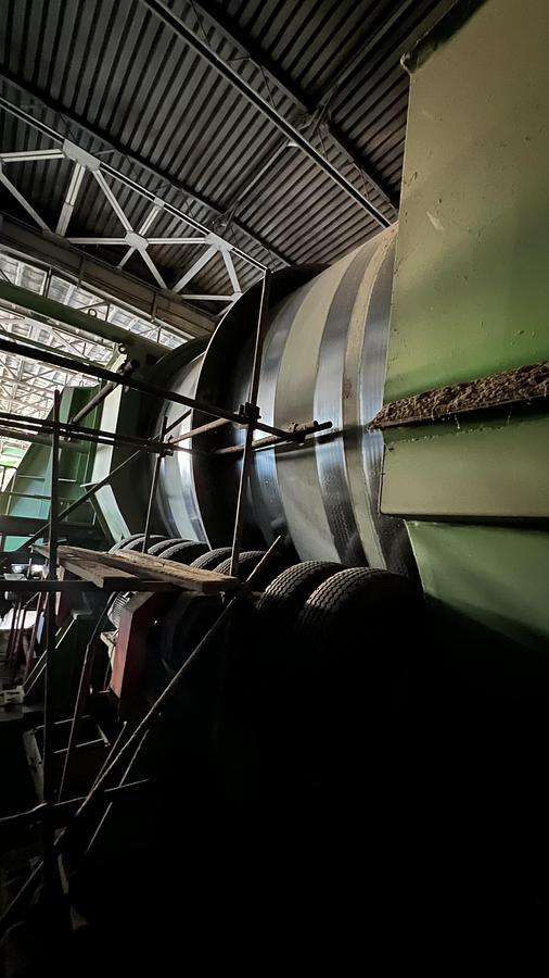 Used Bezner wood chip production line