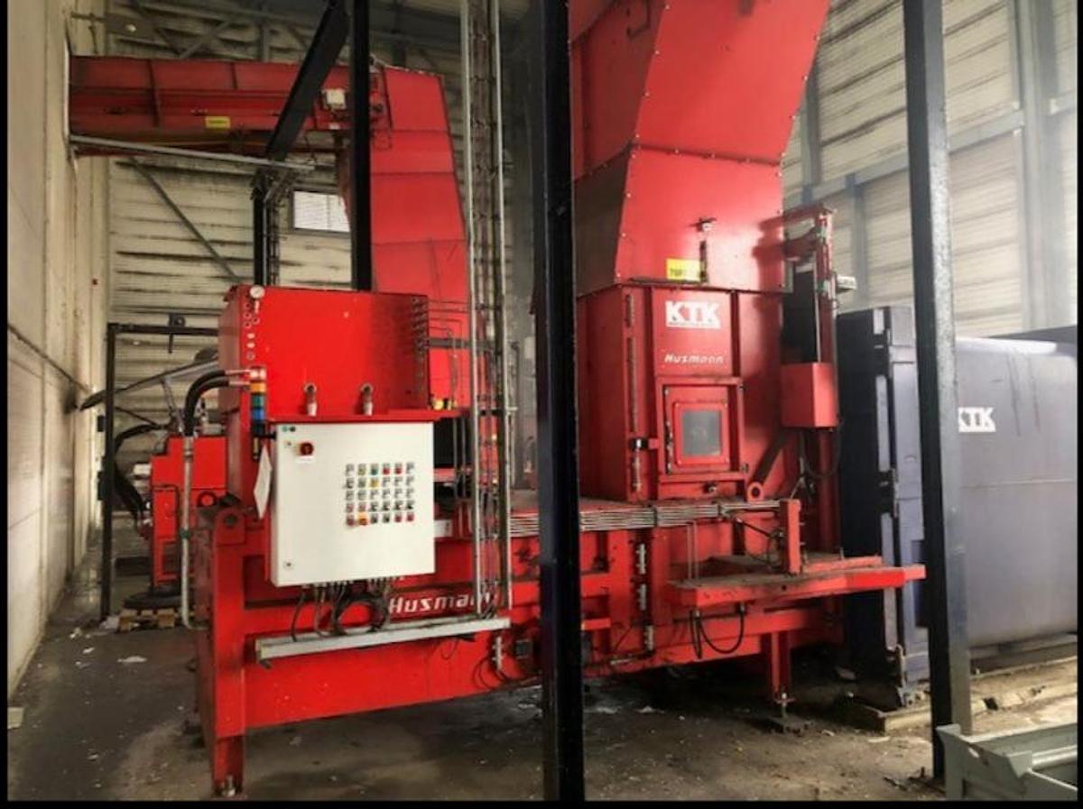 Used 2016 KTK-Husmann MP-1000TS Recycling Compactor