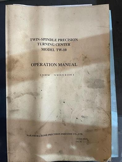 Used Nakamura tome TW 10