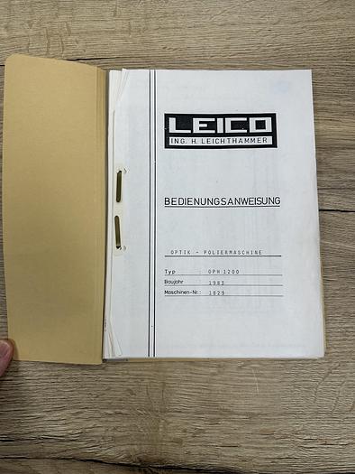 Used 1983 LEICO OPH 1200