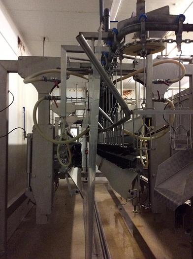 Used slaughterhouse 3500 birds/hour