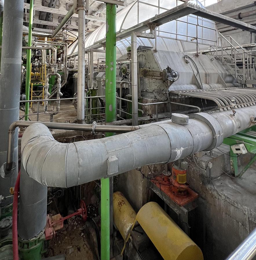 Used 1955 Czechoslovakia cellulose production line