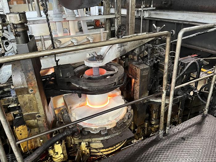 Used Hotend glass production line