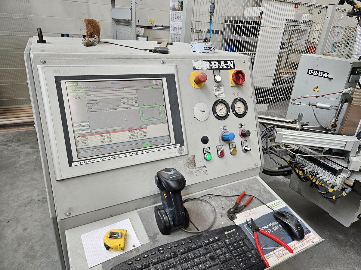 Used Schüco Production line for PVC/plastic windows