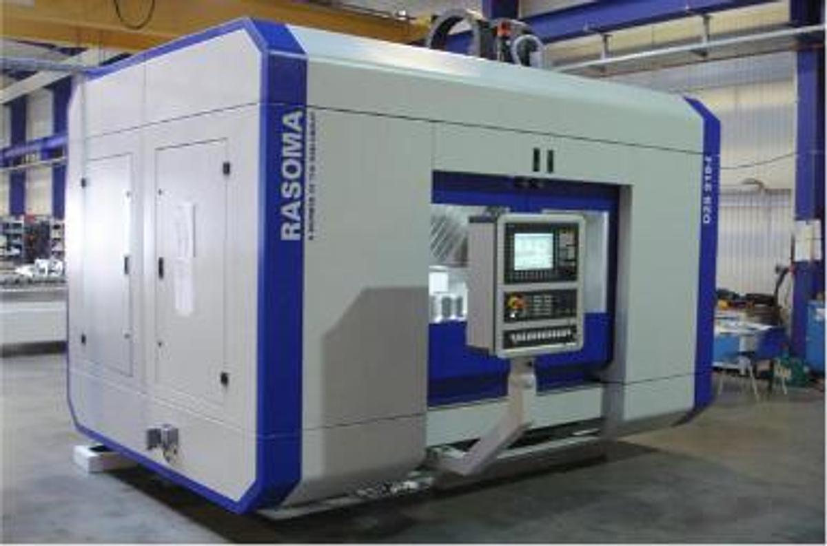 Used RASOMA DZS 250 Vertical Lathe
