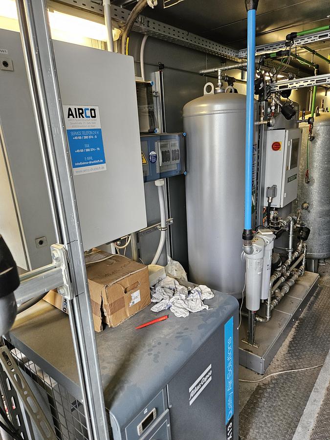 Used Airco Nitrogen container