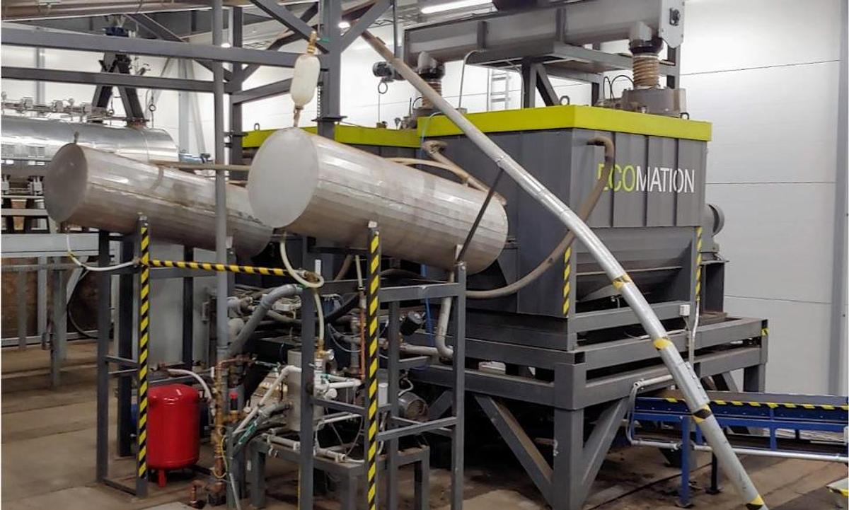 Used 2017 ECOMATION ECOBIO V Vacuum Dryer