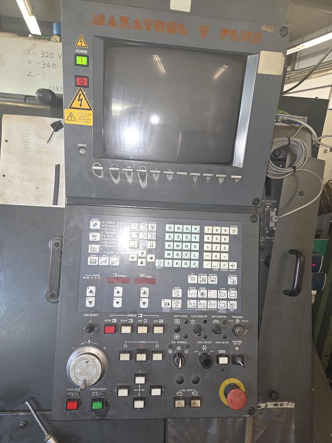Used 1996 Mazak SQT-15M C Lathe 
