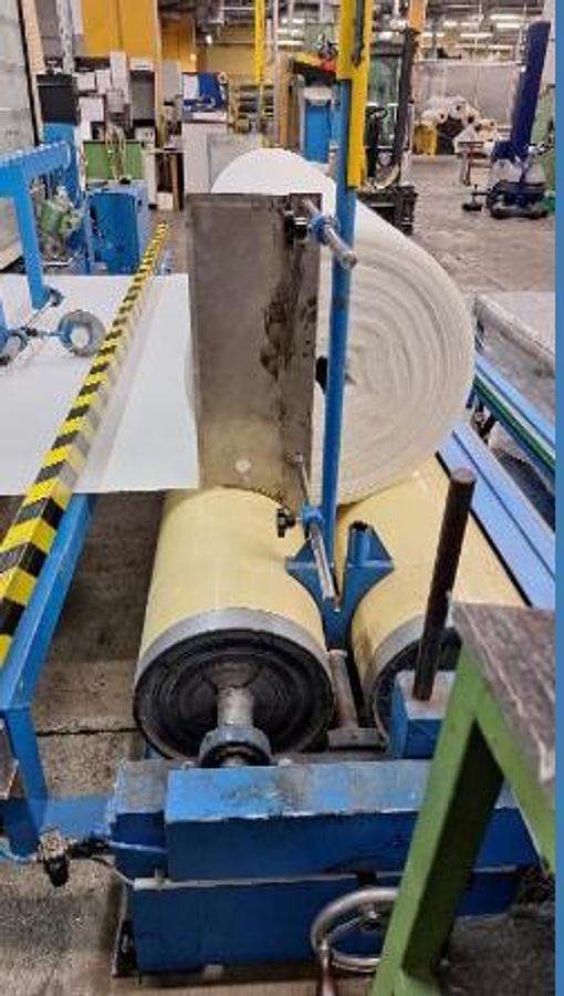 Used - Complete Used Nonwoven Production Plant for Sale - Needlepunch Line with Fiber Opening, Carding, Lapping, Needling and Winding