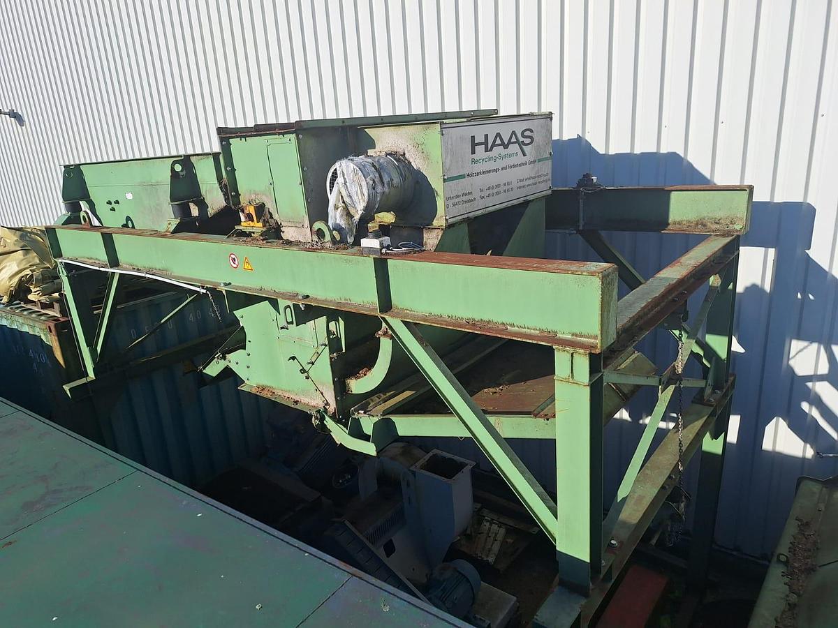 Used 2008 Haas HSZ-R 500 x 1800 Wet Hammer Mil