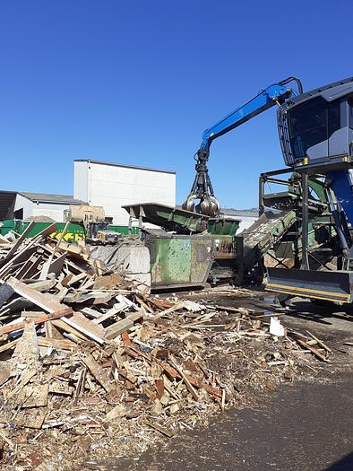 Used 2004 plant for waste wood processing