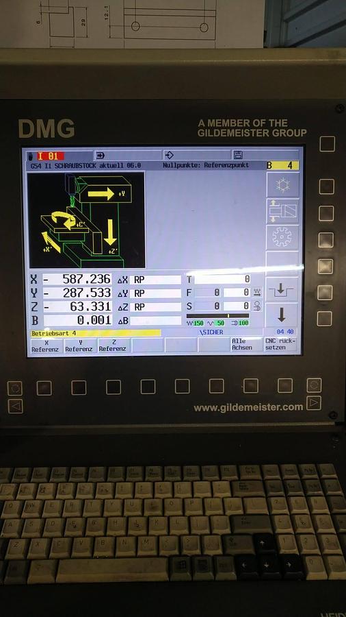 Used 2000 DMG DMU 80T