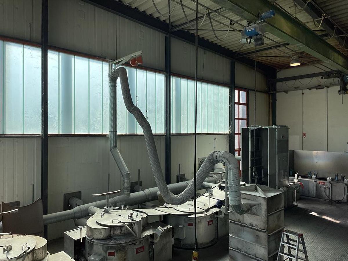 Used Complete Salt Bath Heat Treatment Plant