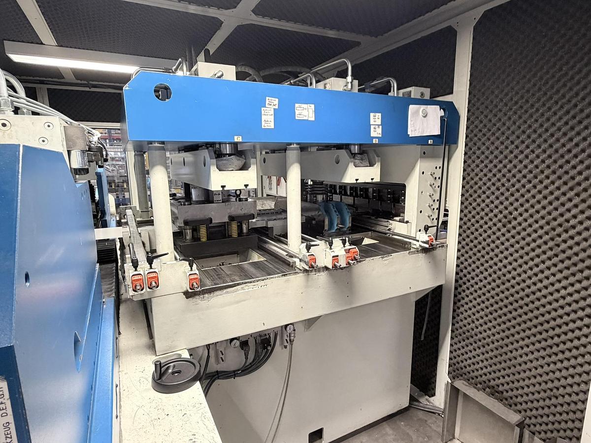 Used Dalcos Coil Punching and Bending line with Salvagnini P4-1916 Bending Center