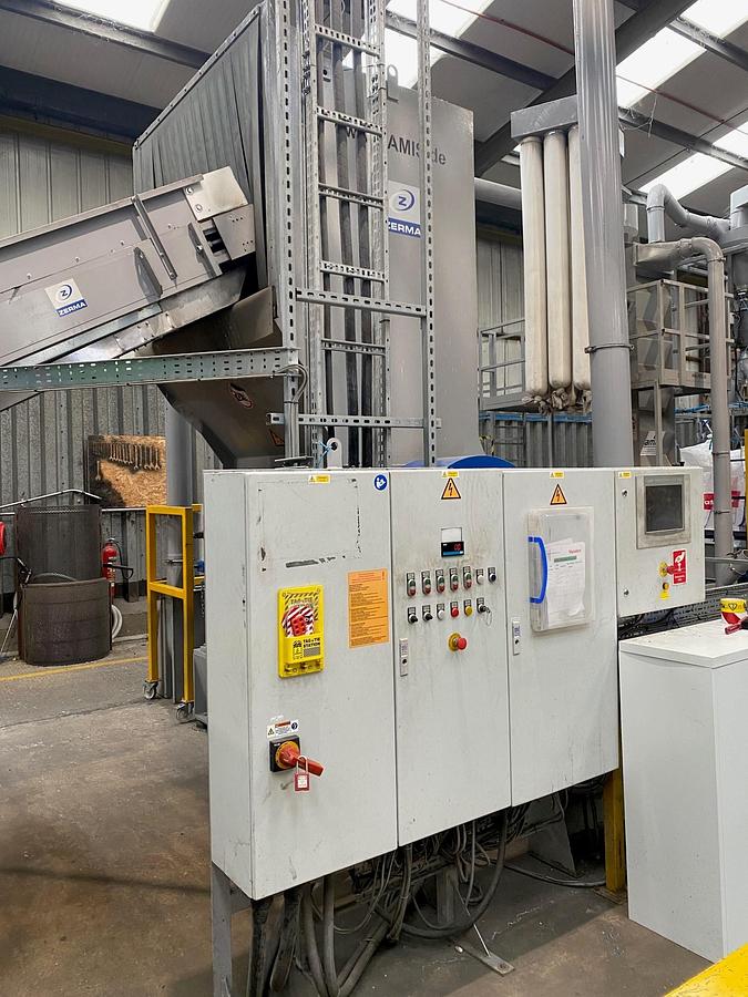 Used  Shred and Granulation line