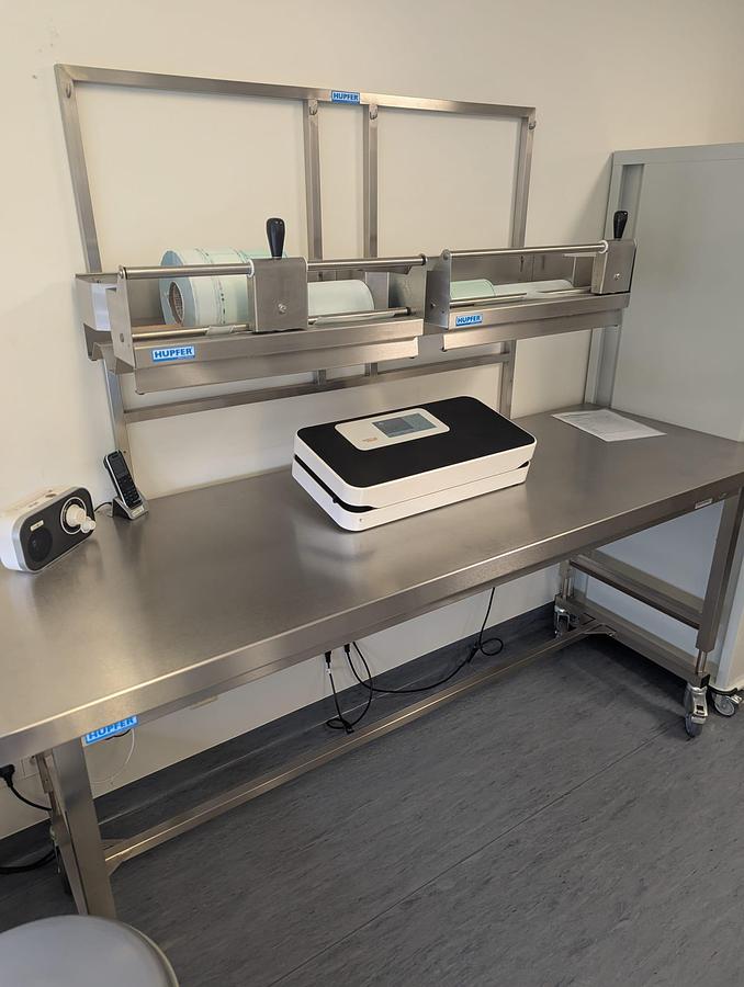 Used 2010 MMM Selectomat PL 669-2 H L Sterillizer + 2008 Miele PG 8528