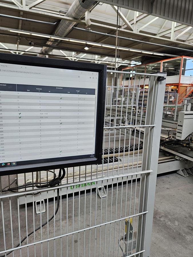 Used Urban Production line for PVC/plastic windows