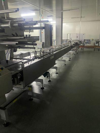 Used Sollich automatic line for granola bars