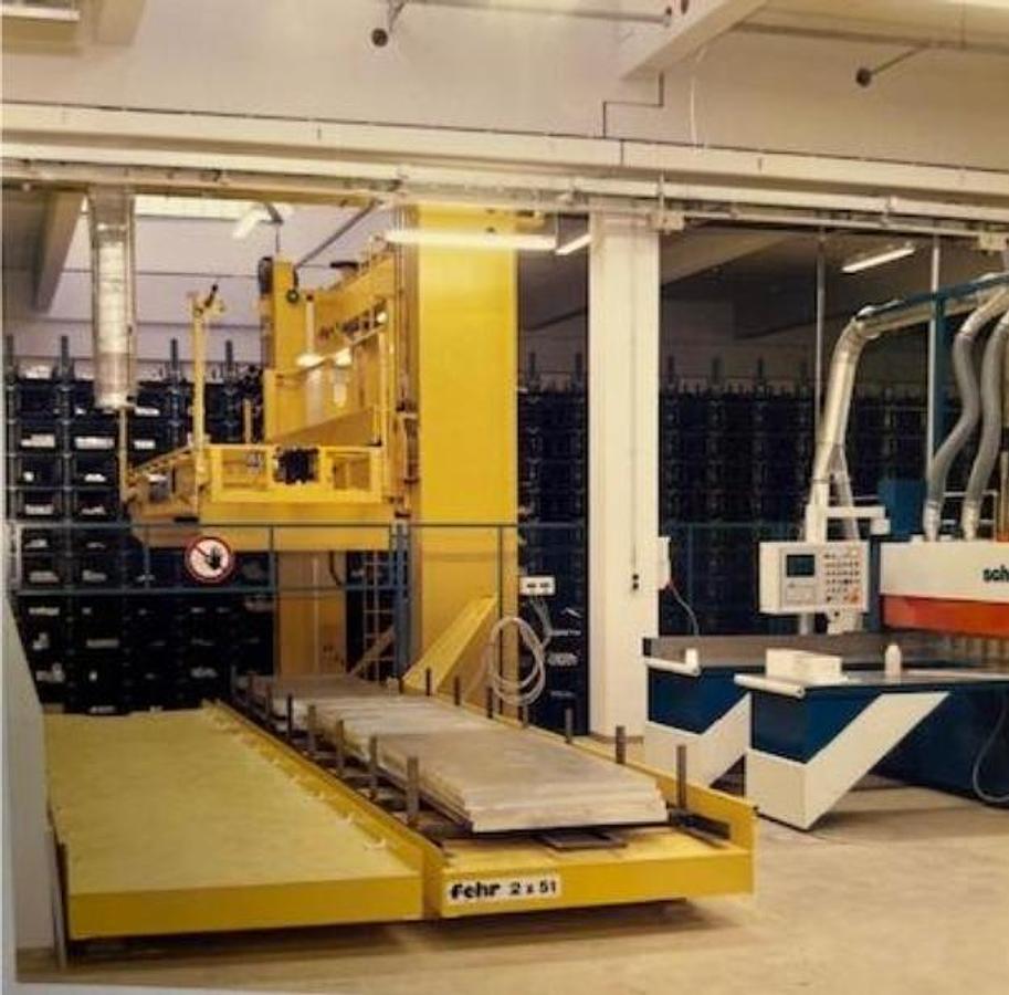 Used 1991 Fehr Honeycomb Storage System