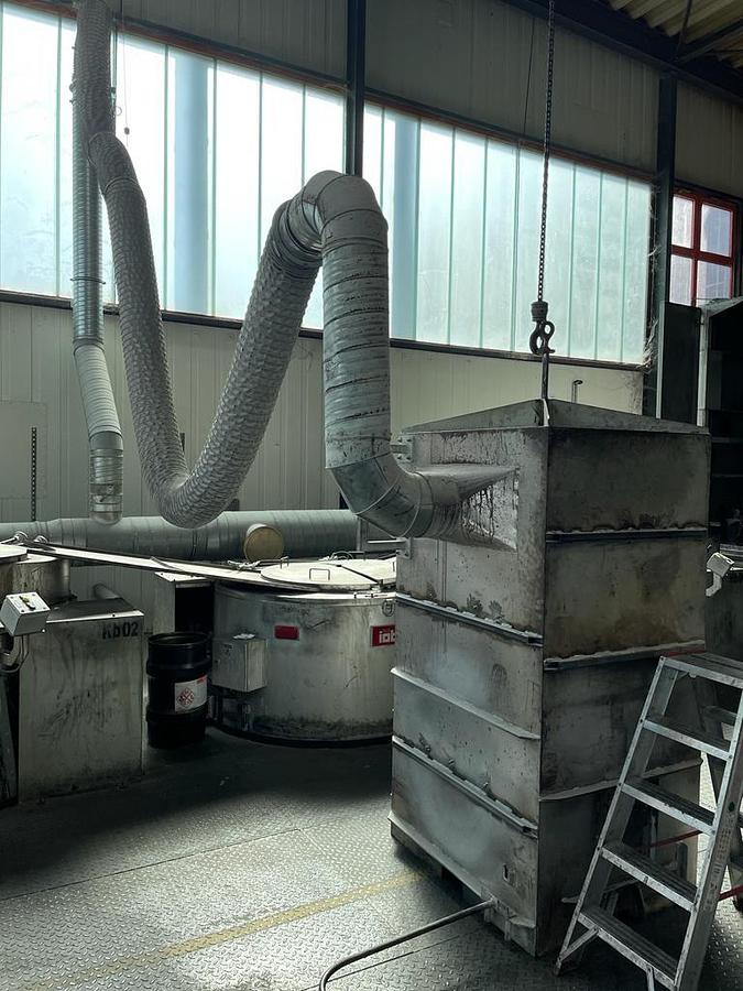 Used Complete Salt Bath Heat Treatment Plant