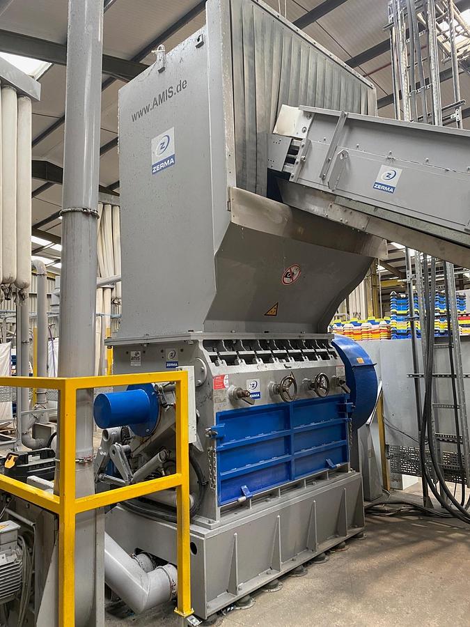 Used  Shred and Granulation line