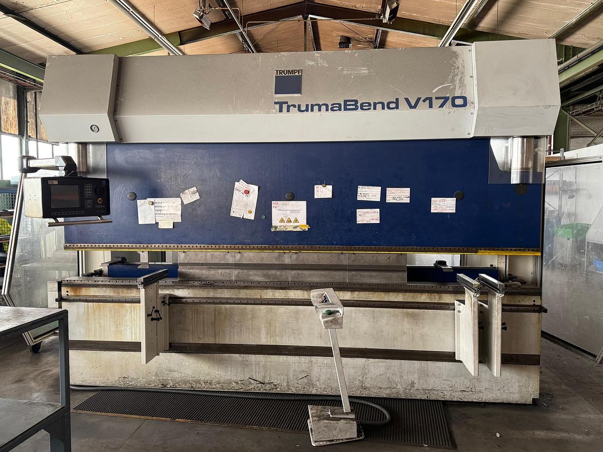 Used 2001 Trumpf TrumaBend V170