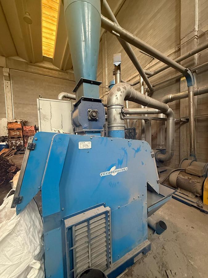 Used Tecnoecology Cable Granulator Line 1000 kg/h