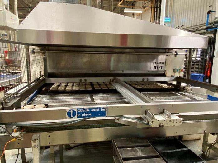 Used Baker Perkins gas fired travelling oven for Sale in Ireland