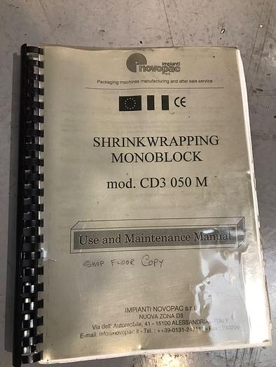 Used Novopac CD3 Shrink Wrapper