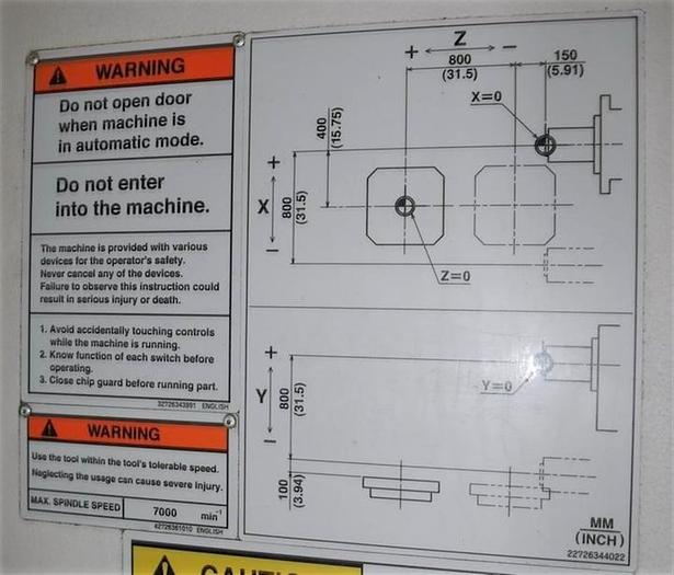 Used 2006 Mazak Nexus HCN 6000 II
