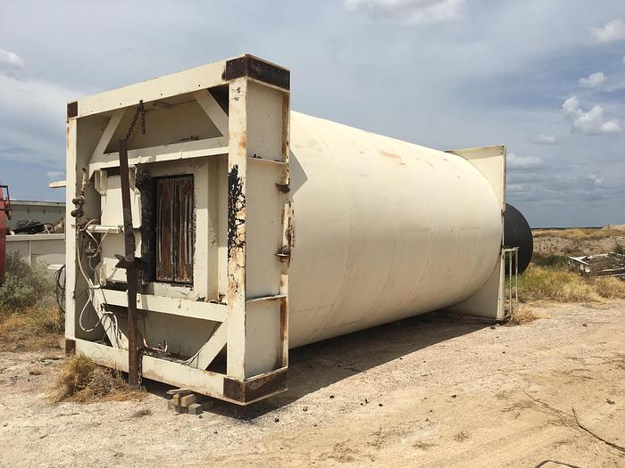 Used Custom 100 Ton Asphalt Silo & Bucket Elevator